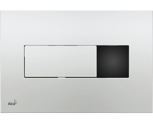 Alca Betätigungsplatte basic Platte chrom glänzend / Taster chrom glänzend M371S Alca Betätigungsplatte für Spülkasten