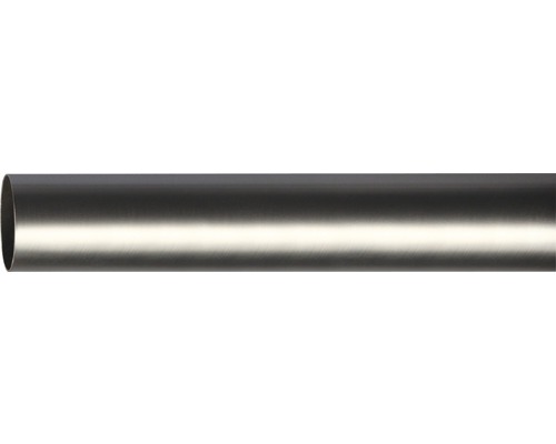 Gardinenstange Urbino edelstahl-optik 200 cm Ø 28 mm