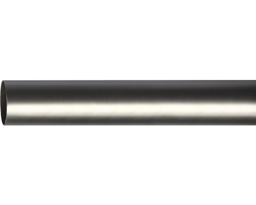 Gardinenstange Urbino edelstahl-optik 240 cm Ø 28 mm