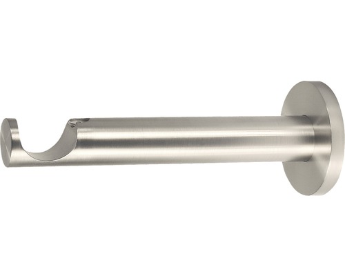 Gardinenring flach mit Haken und Gleiteinlage für Urbino edelstahl-optik Ø 28  mm 8 Stk. bei HORNBACH kaufen