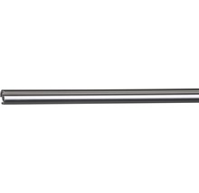Gardinenstange mit Innenlauf II Narvik, Carpi edelstahl-optik 120 cm Ø 16 mm