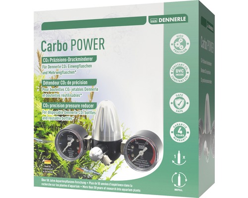 Dennerle Carbo Power CO2 Druckminderer für Aquarien