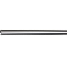 Gardinenstange mit Innenlauf II Narvik, Carpi edelstahl-optik 160 cm Ø 16 mm
