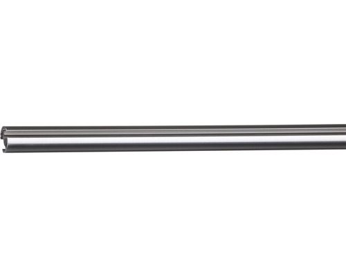 Gardinenstange mit Innenlauf II Narvik, Carpi edelstahl-optik 160 cm Ø 16 mm Gardinenstange mit Innenlauf II Narvik, Carpi edelstahl-optik 160 cm Ø 16 mm