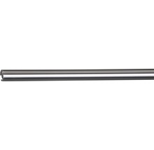 Gardinenstange mit Innenlauf II Narvik, Carpi edelstahl-optik 200 cm Ø 16 mm