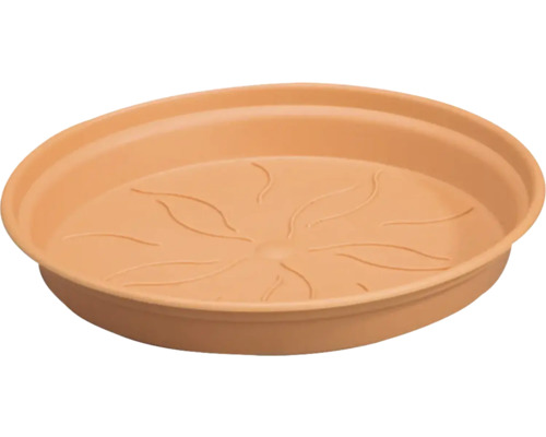 Whitefurze Untersetzer Basic Garden 18 Cm – 4 Stück, Terra Farbe, Für Blumentöpfe Drinnen & Draußen