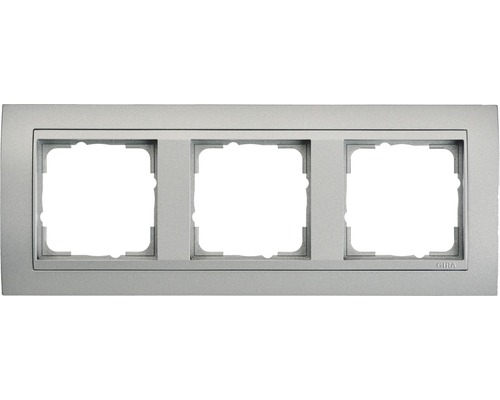 Gira 0213806 Abdeckrahmen 3-fach Reinweiß - Für Alu Event Schalterprogramm