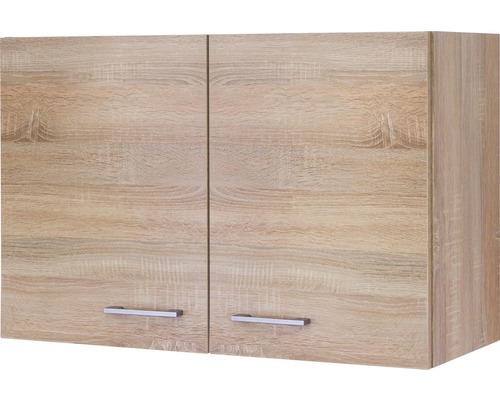 Flex Well Hängeschrank Samoa BxTxH 80 x 32 x 55 cm sonoma eiche matt zerlegt Anschlag links rechts 00007602