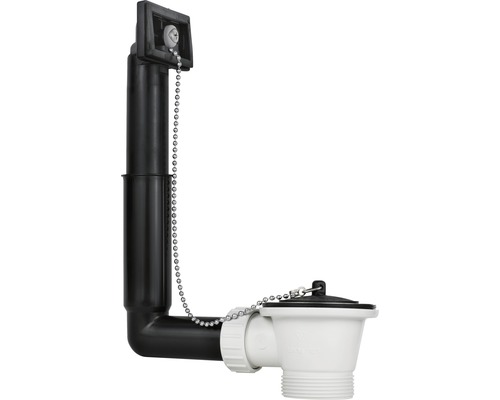 Badewannenablaufgarnitur mit Kette