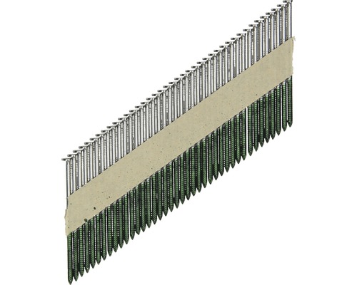 Streifennagel 34° 2,8 x 65mm, 3000 Stk. blank Magazinnägel mit Papier verbunden