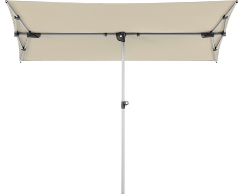 Rechteckiger Sonnenschirm mit Gestell