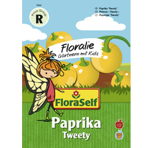 Gemüsesamen FloraSelf Floralie-Gärtnern mit Kids Paprika 'Tweety'