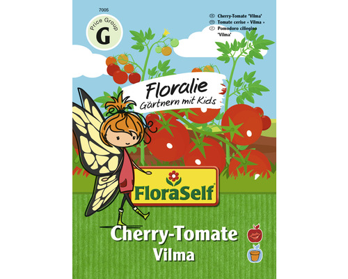 Tomatensamen FloraSelf Floralie-Gärtnern mit Kids Cherry-Tomate ‘Vilma‘