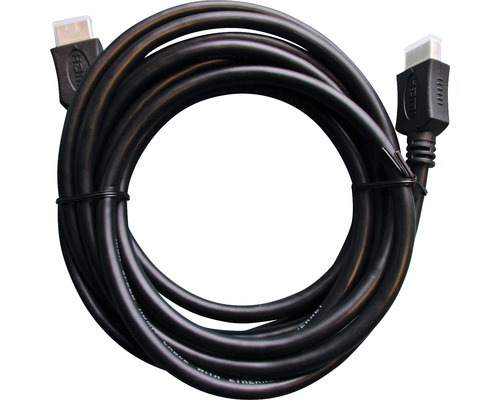 High-Speed-HDMI Kabel 2x HDMI-Stecker Typ A 3 m schwarz High-Speed-HDMI Kabel 2x HDMI-Stecker Typ A 3 m schwarz