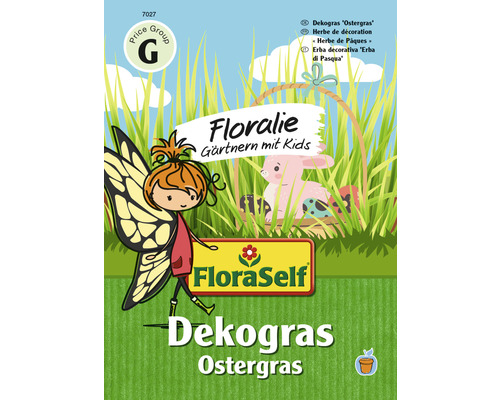 Dekograssamen FloraSelf Floralie-Gärtnern mit Kids Ostergras