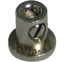 Erdungsklemme aus Metall mit Schraube