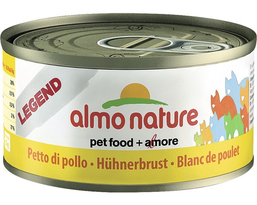 Katzenfutter nass almo nature HFC natural Hühnerbrust 70 g