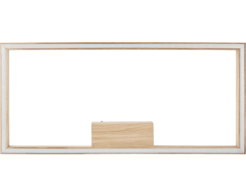 Holzbilderrahmen mit LED-Beleuchtung