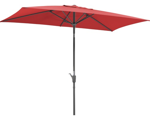 Rechteckiger Sonnenschirm für den Garten