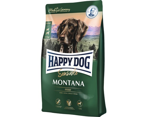 Hundefutter trocken HAPPY DOG Sensible Montana Pferd 10 kg