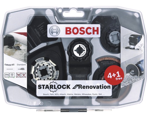 Bosch Starlock for Renovation Sägeblatt Set im Blisterpack