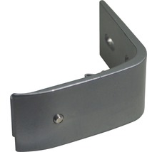 SOLUNA Wandträger standard aus Aluminium 89 mm grau