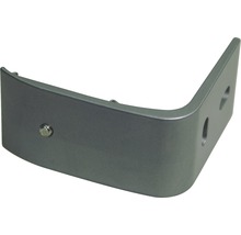 SOLUNA Wandträger standard aus Aluminium 89 mm grau