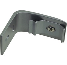 SOLUNA Wandträger standard aus Aluminium 89 mm grau