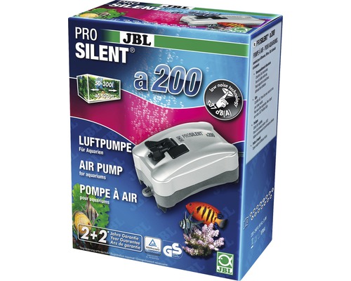JBL Pro Silent A200 Aquarienluftpumpe in Verpackung