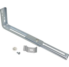 Metallischer Konsolträger mit Befestigungsmaterial