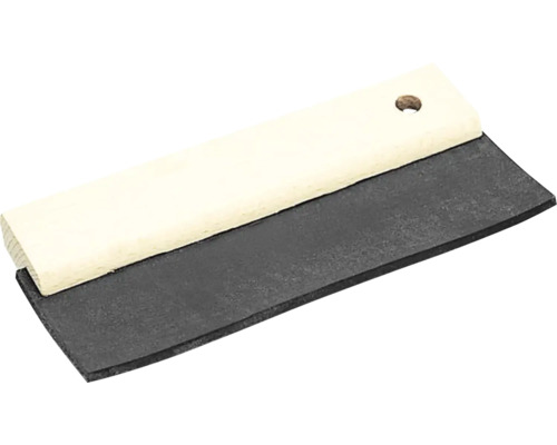Gummischieber mit Holzgriff
