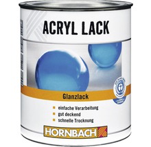 HORNBACH Buntlack Acryllack glänzend reinweiß 2 l-thumb-1
