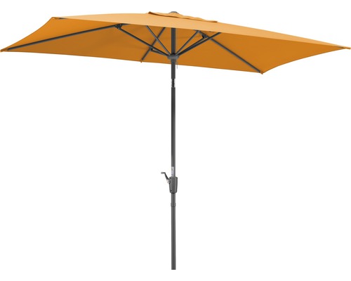 Rechteckiger Sonnenschirm für den Garten