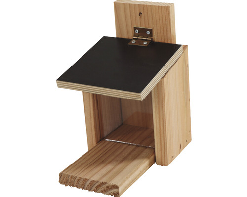 Eichhörnchenhaus aus Holz mit klappbarem Dach