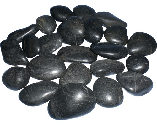 Aquariumdekoration River Pepples 700 g schwarz Aquariumdekoration River Pepples 700 g schwarz