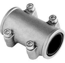 Metall T-Stück Rohrverbinder mit Schrauben