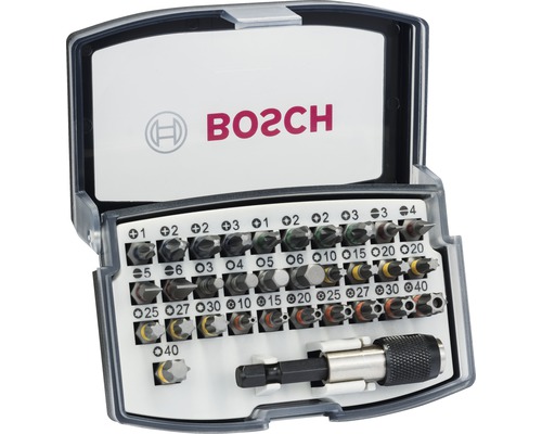 Schrauberbit-Satz Bosch 32-tlg.