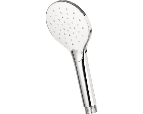 Handbrause aus Metall mit Brausekopf und Griff