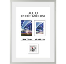 Aluminium Bilderrahmen mit den Maßen 50 mal 70 Zentimeter und 40 mal 60 Zentimeter