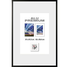 Posterrahmen Alu Quattro schwarz 61x91,5 cm
