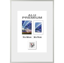 Aluminium Premium Bilderrahmen mit den Maßen 70 x 100 cm und 50 x 70 cm