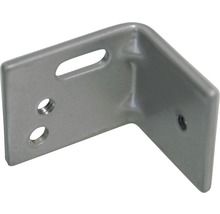 SOLUNA Wandträger für Plissée nach Maß aus Aluminium grau