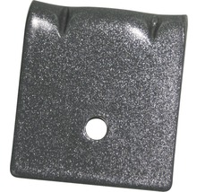 SOLUNA Wandträger für Plissée nach Maß aus Aluminium anthrazit