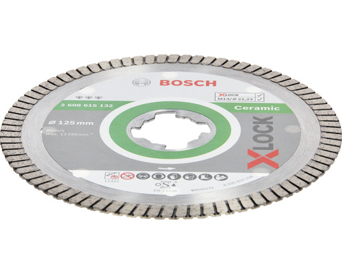 Diamanttrennscheibe Bosch mm, for HORNBACH | Ceramic 125x22,23 Ø Best