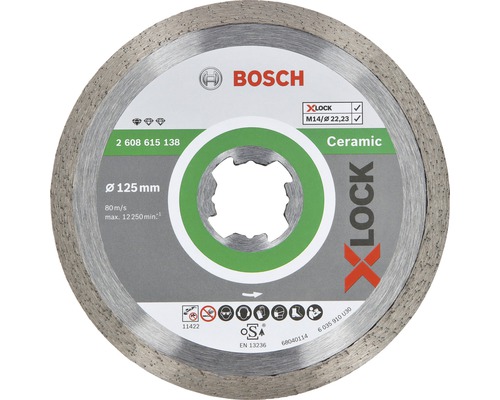 Standard Ø Ceramic Diamanttrennscheibe | 125x22,23 for HORNBACH Bosch