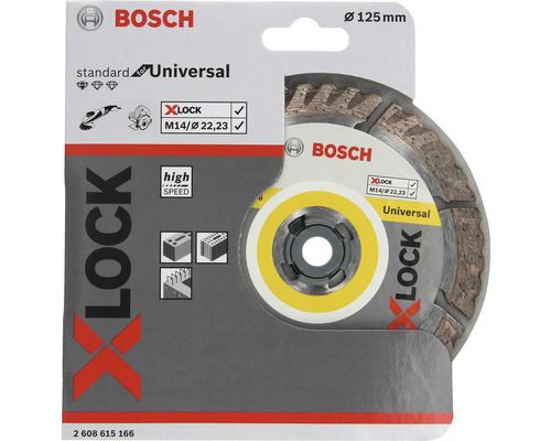 Bosch Trennscheibe Durchmesser 125 mm für Winkelschleifer