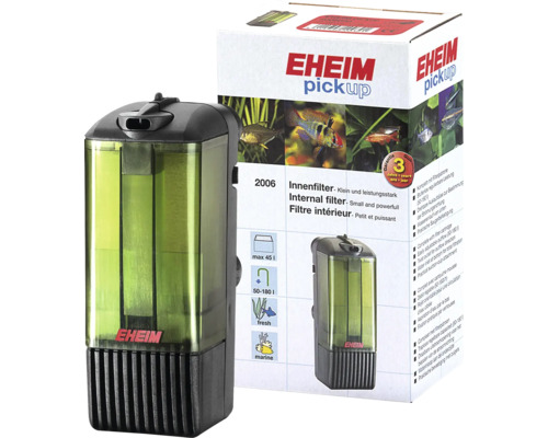 Aquarium-Innenfilter EHEIM pickup 45, 3,5 W, ca. 50 - 180 l/h für Aquarien bis ca. 45 l