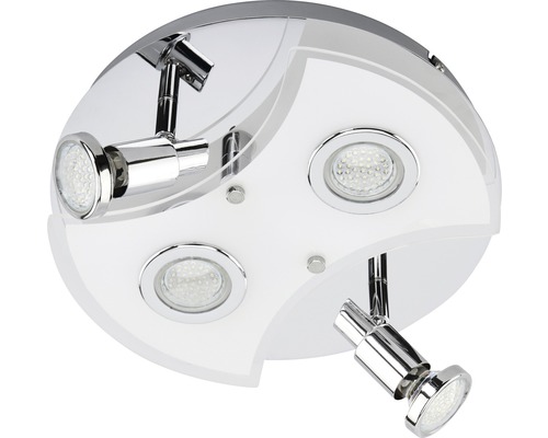 Deckenleuchte mit drei LED Strahlern