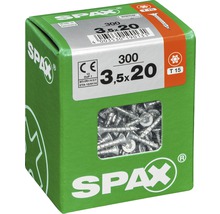 Spax Schrauben 3,5x20 Millimeter in Kartonverpackung