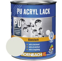 HORNBACH Buntlack PU Acryllack glänzend RAL 7035 lichtgrau 125 ml-thumb-0